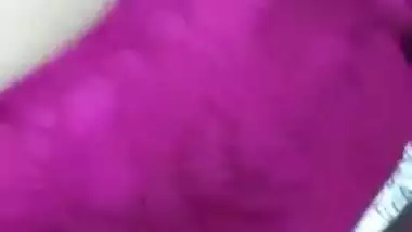 Man touches Desi female's XXX tits making a great amateur sex video