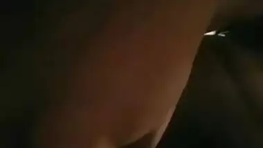 Horny Desi Tamil girl masturbating with bottle