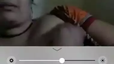 Mature indian wife romance with lover on live video call