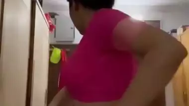 Marathi wife wearing saree after viral nude body showing