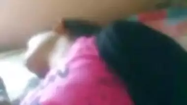 Amateur video of young man kissing Indian's lips and small chest