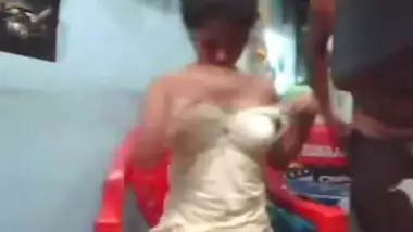 Desi Couple Getting Cozy In a Shop