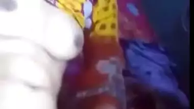 Desi maid Fingering selfie video